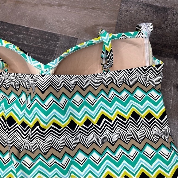 La Blanca Multicolored Tankini size 22W - Picture 10 of 15